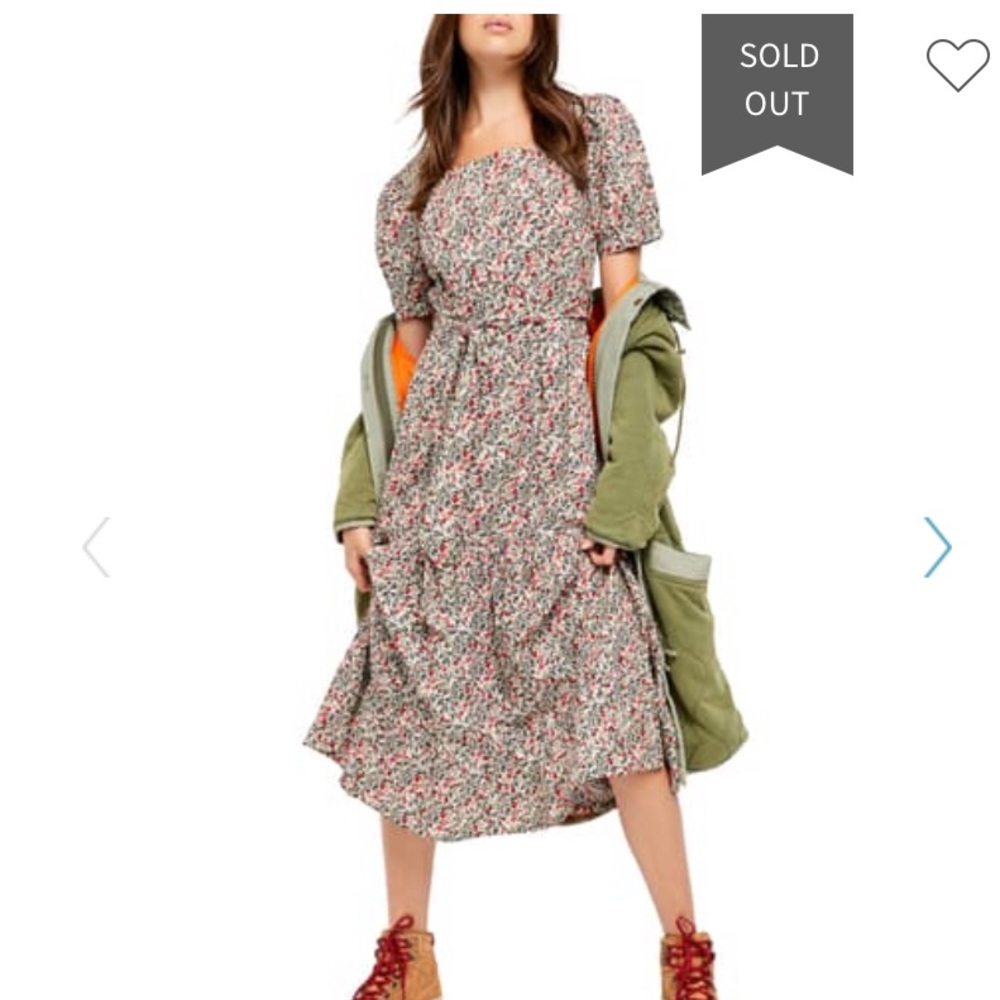 NWT Heartlands Floral Maxi Dress